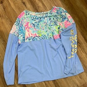Lilly Pulitzer finn top.